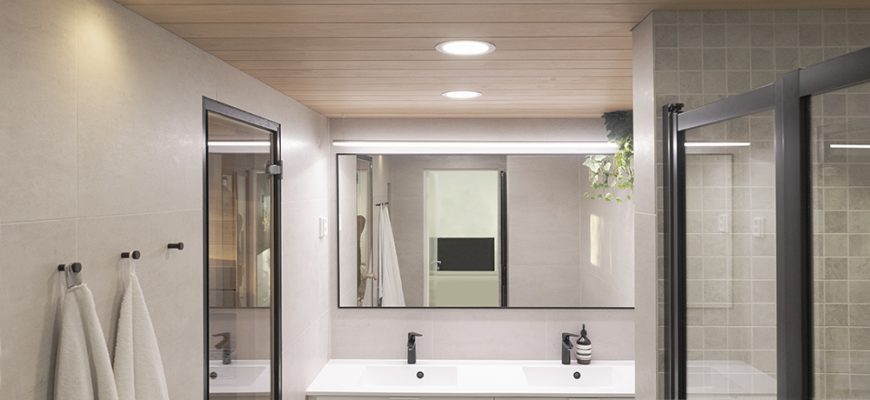 Umrüstung eines alten Spiegelschranks auf LED-Licht