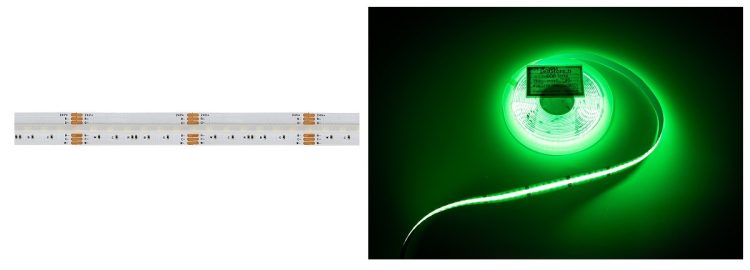 COB RGB led valonauha on pisteetön