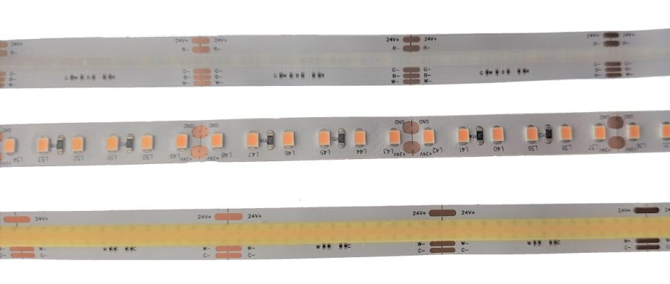 Verschiedene Arten von LED-Leuchtbändern
