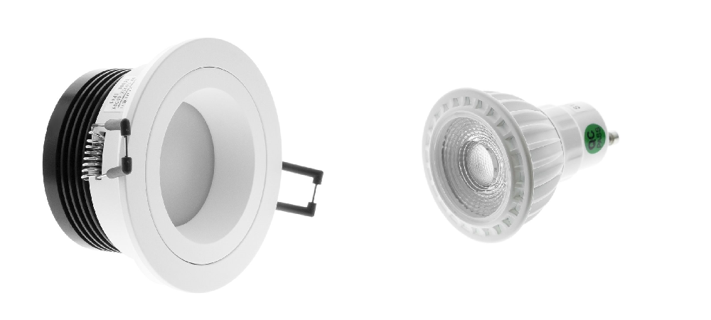 led ei kestä kuumaa ja led-lamppu ja polttimo eroavat merkittävästi lämmönhallintansa puolesta.