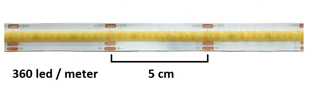 strip36_24v_cct_solo_nauha_ledstore.fi - LedStore 3,6W metri CCT led nauha