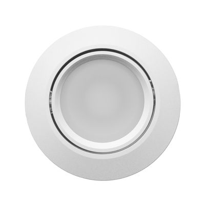 LED-Downlight - LIGHT 033, IP44, 2700-4000-5600K regelbar, dimmbar und richtbar 9W, silber, CRI91