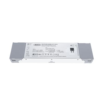 LED-Trafo 24V, 200W, DALI DT8, CCT und RGB+W einstellbar, IP20