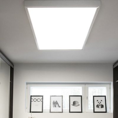 Recessed LED PANEL 600x1200 — Surface mounted (50mm frame), screw assembled Recessed LED PANEL 600x1200 — Surface mounted (50mm frame), screw assembled