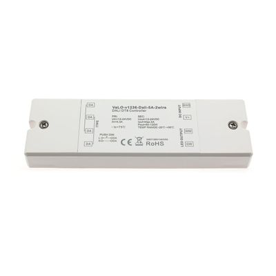 VaLO DALI2 DT8 Dimmable LED receiver 12-24V - for two-wire CCT LED strips, 5A