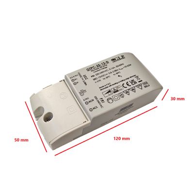 Schema einer kastenförmigen LED-Leuchte, Abmessungen 145 mm x 56 mm x 19 mm, runde Befestigungslöcher an den Ecken für eine einfache Installation.