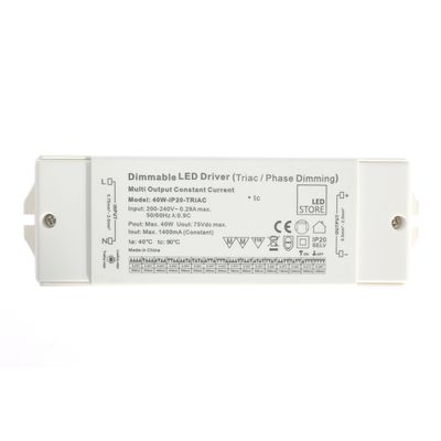 40W TRIAC dimmable DRIVER, 300-1400mA adjustable