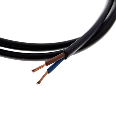 Schwarzes, bipolares Kabel für LED-Bandinstallationen
