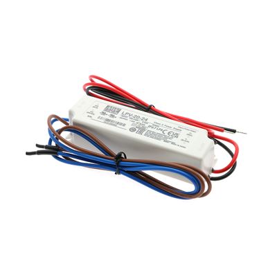 LED STROMVERSORGUNG 24V, 20W, FÜR LED STREIFEN, IP67, MEAN WELL