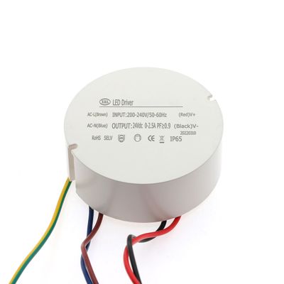LED-Netzteil 24V, 60W, für LED-Streifen, IP65, HUNGRY 80mm