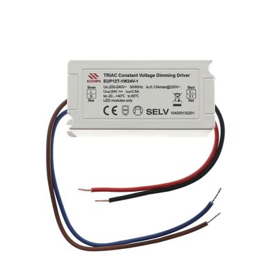 TRIAC dimmable DRIVER, 5-select CCT, 24V 12W, for LINJA 2 ja LINJA 5 spot