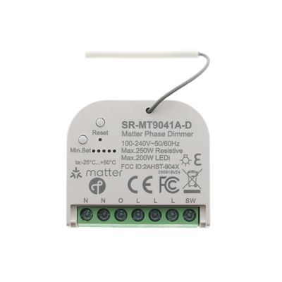 Matter AC Phasenanschnitt-/Phasenabschnitt-Dimmer