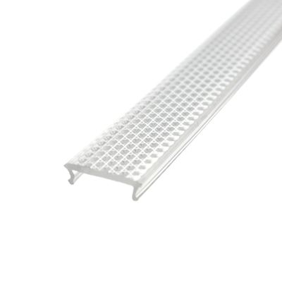 Schwarze Schutzhülle für Aluminiumprofile.