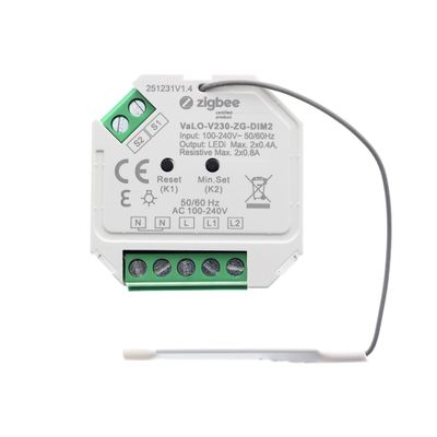 ZigBee Zwei-Kanal-Phasendimmer