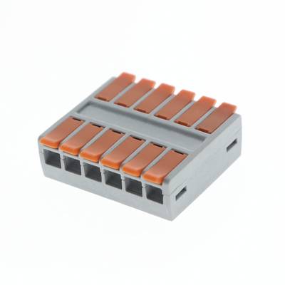 Hebelverbinder 2x6 (Wago) zur Verlängerung von LED-Bändern