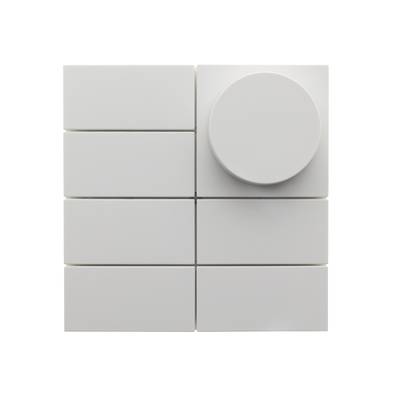 Zigbee 3.0 Smart-Wandbedienfeld (12 Tasten + Drehknopf)