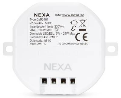Weißer Dimmer