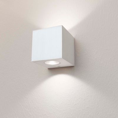 LED-WANDLEUCHTE XL CUBIC 2, Farbtemperatur einstellbar, dimmbar, 2x3W, CRI91, IP21, mattweiß LED-WANDLEUCHTE XL CUBIC 2, Farbtemperatur einstellbar, dimmbar, 2x3W, CRI91, IP21, mattweiß