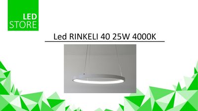 LED-Pendelleuchte - RINKELI 40 CCT, 25W, dimmbar, 3000-4000-5500K