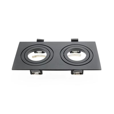 FLIP Doppellampenfassung + GU10/MR16 Fassung, IP21, schwarz FLIP Doppellampenfassung + GU10/MR16 Fassung, IP21, schwarz