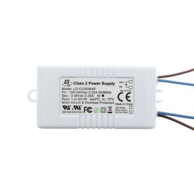 Standard-Stromwandler für LED-Leuchten, 350mA, max 8x1W