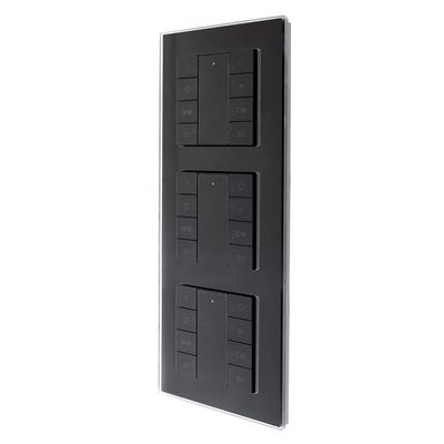 Schneider Exxact 3-teilig Rahmen Glas Massiv Schwarz