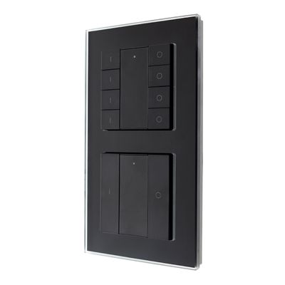 Schneider Exxact 2-teilig Rahmen Glas Massiv Schwarz