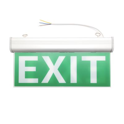 Hängende Notausgangsleuchte EXIT LED mit eingebauter Pufferbatterie, 5W, 230V