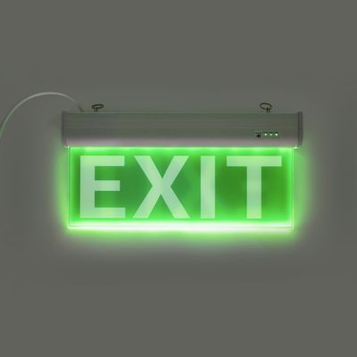 Hängende Notausgangsleuchte EXIT LED mit eingebauter Pufferbatterie, 5W, 230V