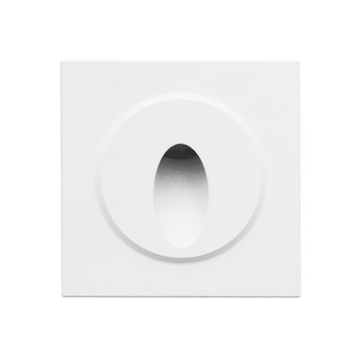 LED FUNK IN-WALL, Einbau, 3W, 3500K, CRI92, IP66, mattweiß