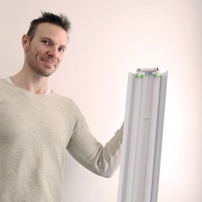 BASIC-Leuchtenkörper für T8 LED TUBE, 1500mm