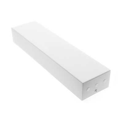 Feste weiße Deckenabdeckung für LED-Transformatoren, bis zu 200 W Transformatorleistung