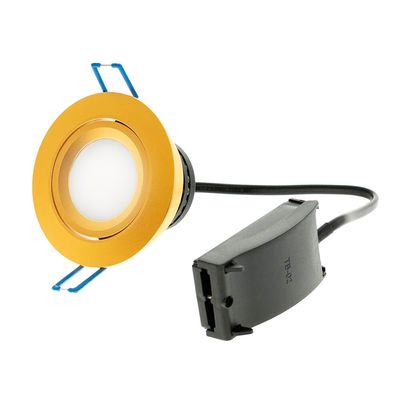 LED-Downlight - ModLed dimmbares Modul 7W, 230V mit gerichteter mattgoldener Blende, CRI98