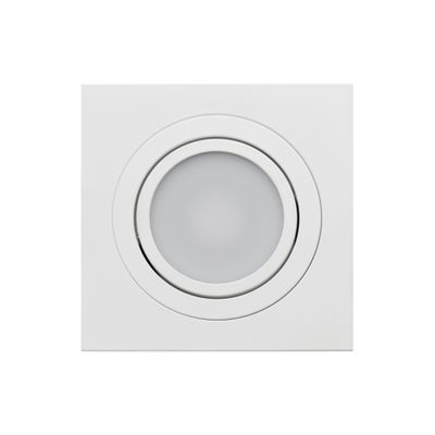 LED Downlight - KANTTI SQ033W, CCT 2700-4000-5900K einstellbar, dimmbar 9W, mattweiß, CRI91