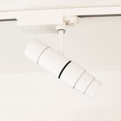 LED-Schienenleuchte - ZOOM 15W für 3-Phasen-Schiene, mattweiß, 4000K