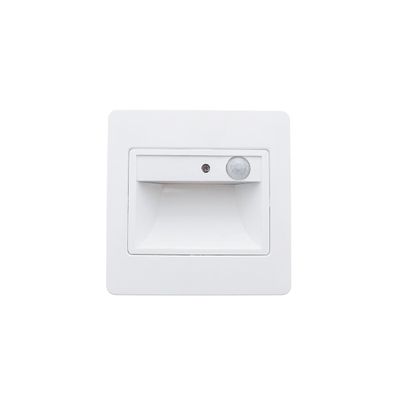 LED-BODENLEUCHTE CULKURI, Einbau, Dimmschalter, Bewegungsmelder, 1W, IP21, mattweiß