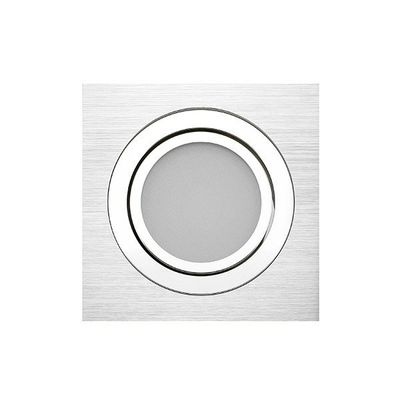 LED-Strahler - KANTTI SQ033BR, IP44, dimmbar und richtbar 9W, gebürstetes Aluminium, CRI97, 4000K LED-Strahler - KANTTI SQ033BR, IP44, dimmbar und richtbar 9W, gebürstetes Aluminium, CRI97, 4000K