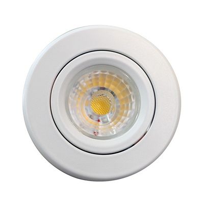 LED-Strahler - BUDJETTI BJ33, dimmbar und richtbar 8W, mattweiß, 4000K