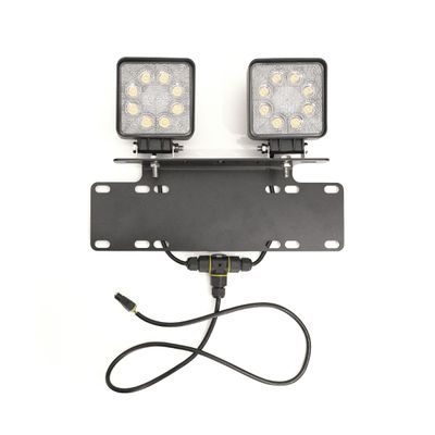 48W LED-Arbeitsleuchte mit Montageplatte, 2 Stück 24W 6000K LED-Leuchte mit 60° Öffnungswinkel 48W LED-Arbeitsleuchte mit Montageplatte, 2 Stück 24W 6000K LED-Leuchte mit 60° Öffnungswinkel