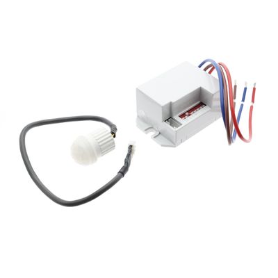Bewegungsmelder mit PIR-Sensor und Dämmerungssensor, für Unterputzmontage, IP20 Bewegungsmelder mit PIR-Sensor und Dämmerungssensor, für Unterputzmontage, IP20