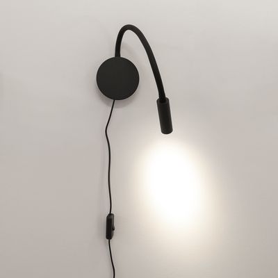 LED NIGHT LOOP, 3000K, 3W, CRI90, IP20, mattschwarz