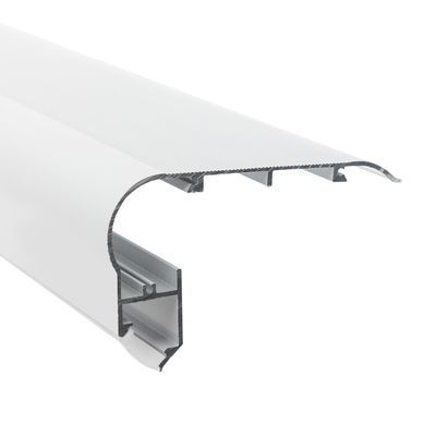 Led-Streifen Aluminiumprofil für Treppenstufen, 3m, weiß