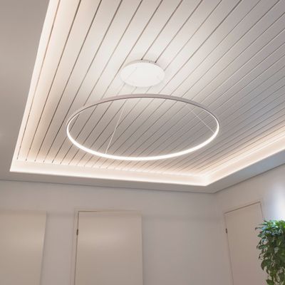 Suspended LED light fixture RINKELI 100 CCT, 40W, CRI95, dimmable 3000-4000-5500K Suspended LED light fixture RINKELI 100 CCT, 40W, CRI95, dimmable 3000-4000-5500K