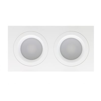 LED-Downlight - CLASSIC PLATE 223, 18W, IP54, Farbtemperatur einstellbar, dimmbar, mattweiß, CRI98