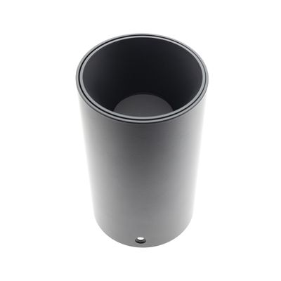 TA-DA Oberfläche runde Lampenfassung + GU10/MR16 Sockel, IP21, schwarz