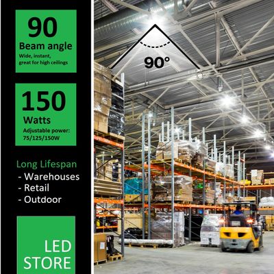 LED High Bay, UFO CCT 160W, CRI96, CCT 4000-5000-6000K