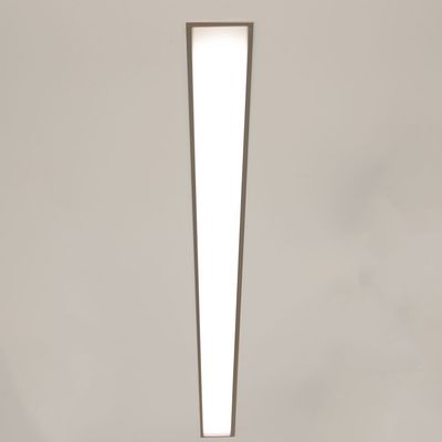 Aluminiumprofil für LED-Leiste - MAXI UPDATABLE, 90x32mm, Federbefestigung, gebürstetes Aluminium Aluminiumprofil für LED-Leiste - MAXI UPDATABLE, 90x32mm, Federbefestigung, gebürstetes Aluminium