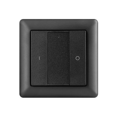 Funk-LED-Dimmer - VaLO Zigbee, 1-teiliger Taster Schwarz