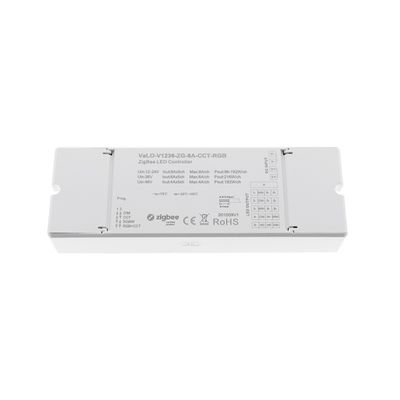 VaLO Zigbee LED Empfänger 12V-36V - für CCT, RGBW oder RGB+CCT LED-Leuchten, 40A