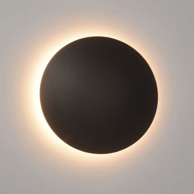 LED-WANDLEUCHTE ECLIPSE 30 cm, dimmbar, dimmbar, 15W, CRI85, IP21, mattschwarz